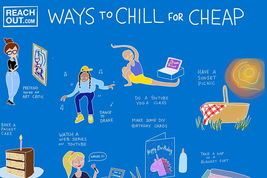 Ways To Chill For Cheap Exercise Wellbeing Fives ReachOut Schools